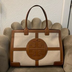 ELLA CANVAS QUADRANT TOTE BAG